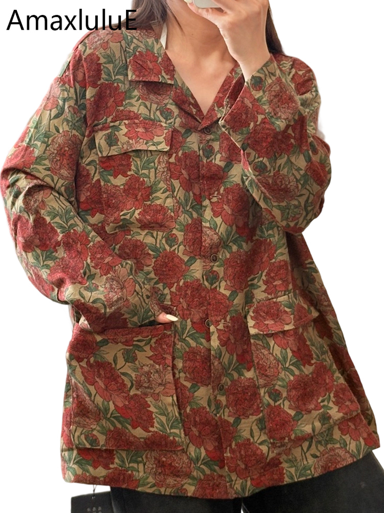 Streetwear Brand With Flowers - Amax LuluE Brand 2025 Autumn Women