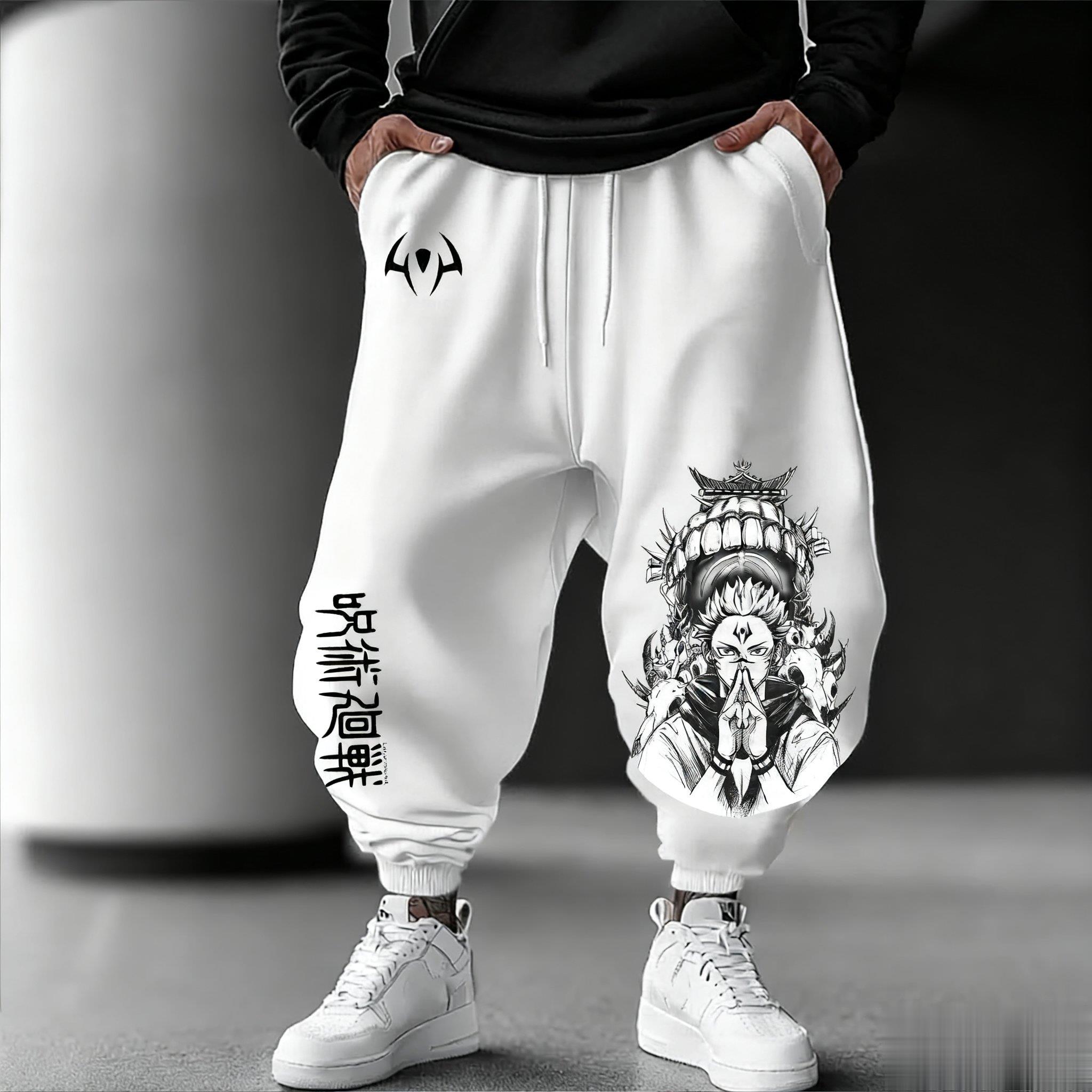 Jujutsu Kaisen Men Jogging Pan - Streetwear Brand Beanie review and price