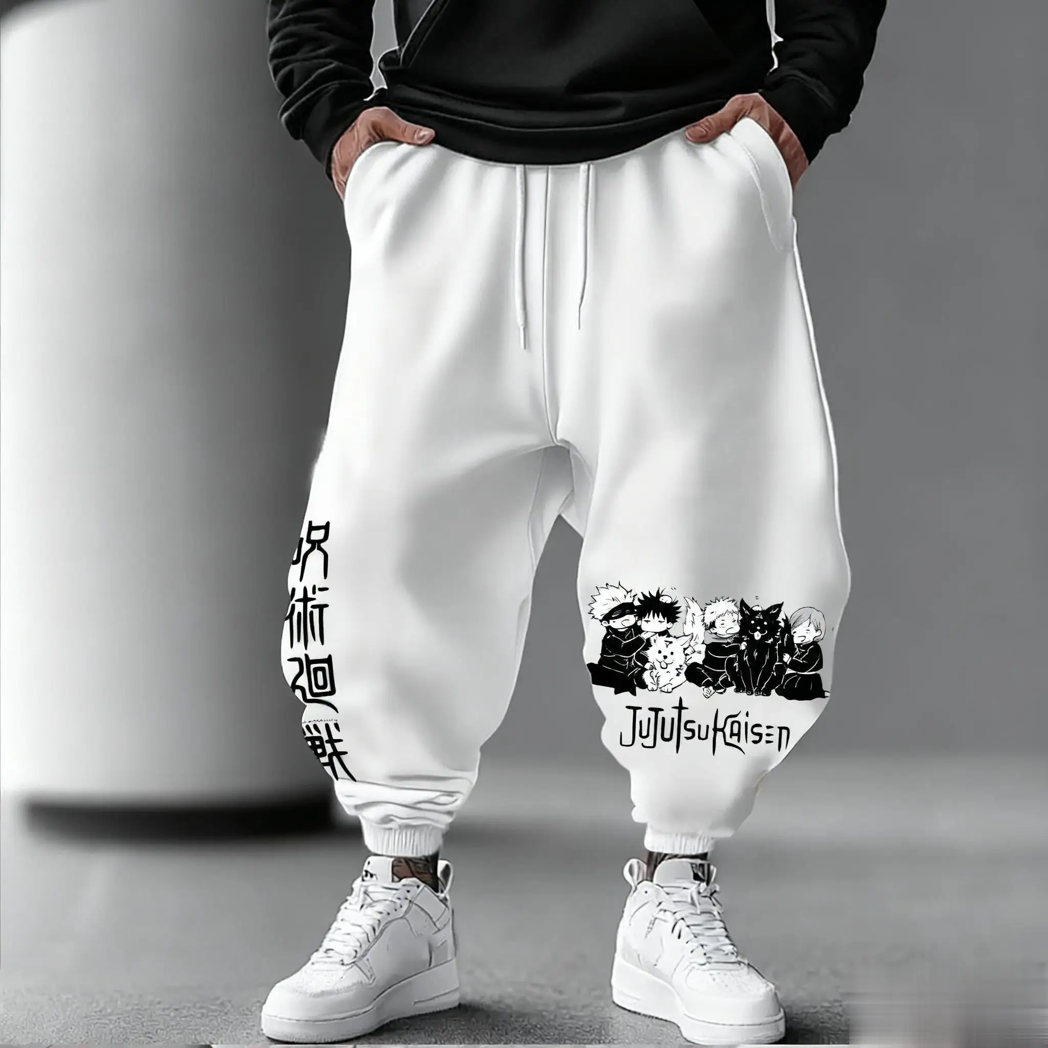 Jujutsu Kaisen Men Jogging Pan - Streetwear Brand Beanie review and price