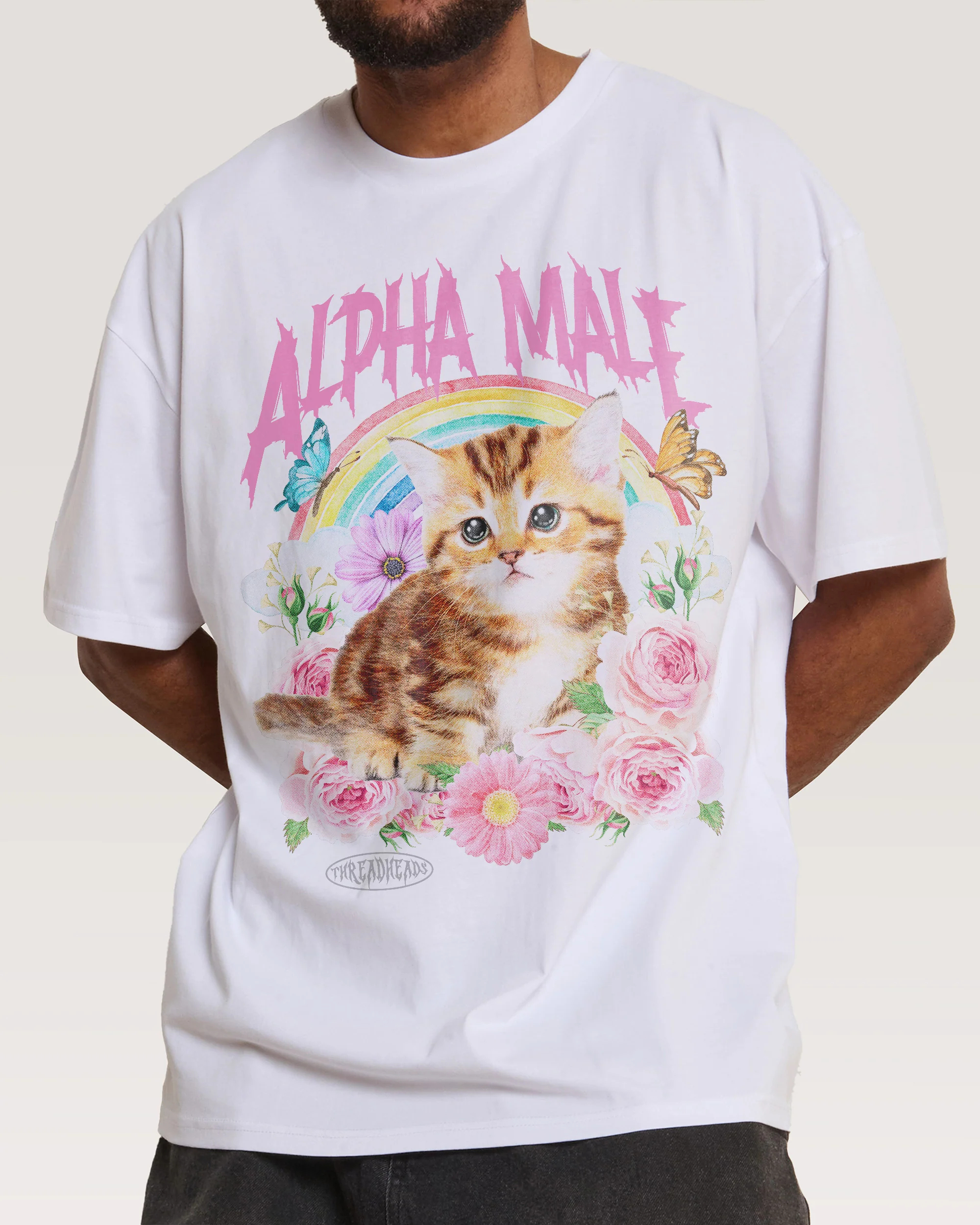 Alpha Male Fun Cute Cat Illust - Streetwear Brand Cat review and price