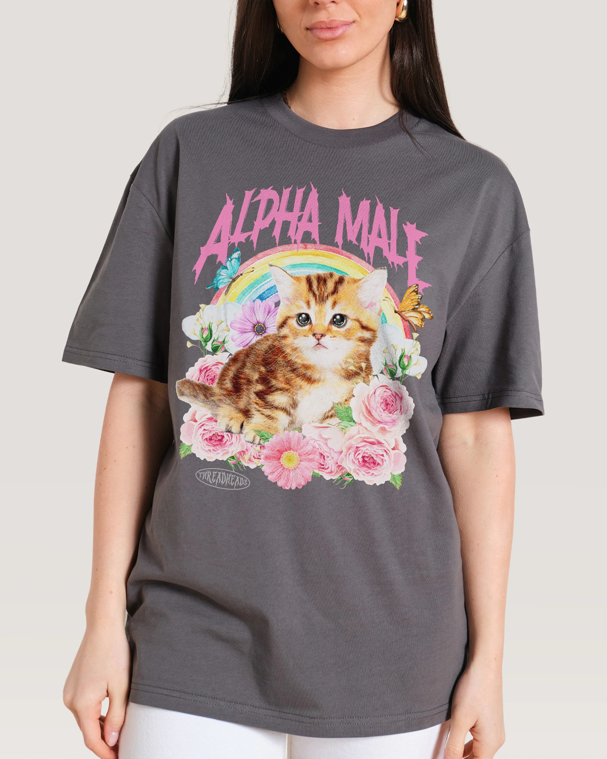 Alpha Male Fun Cute Cat Illust - Streetwear Brand Cat review and price