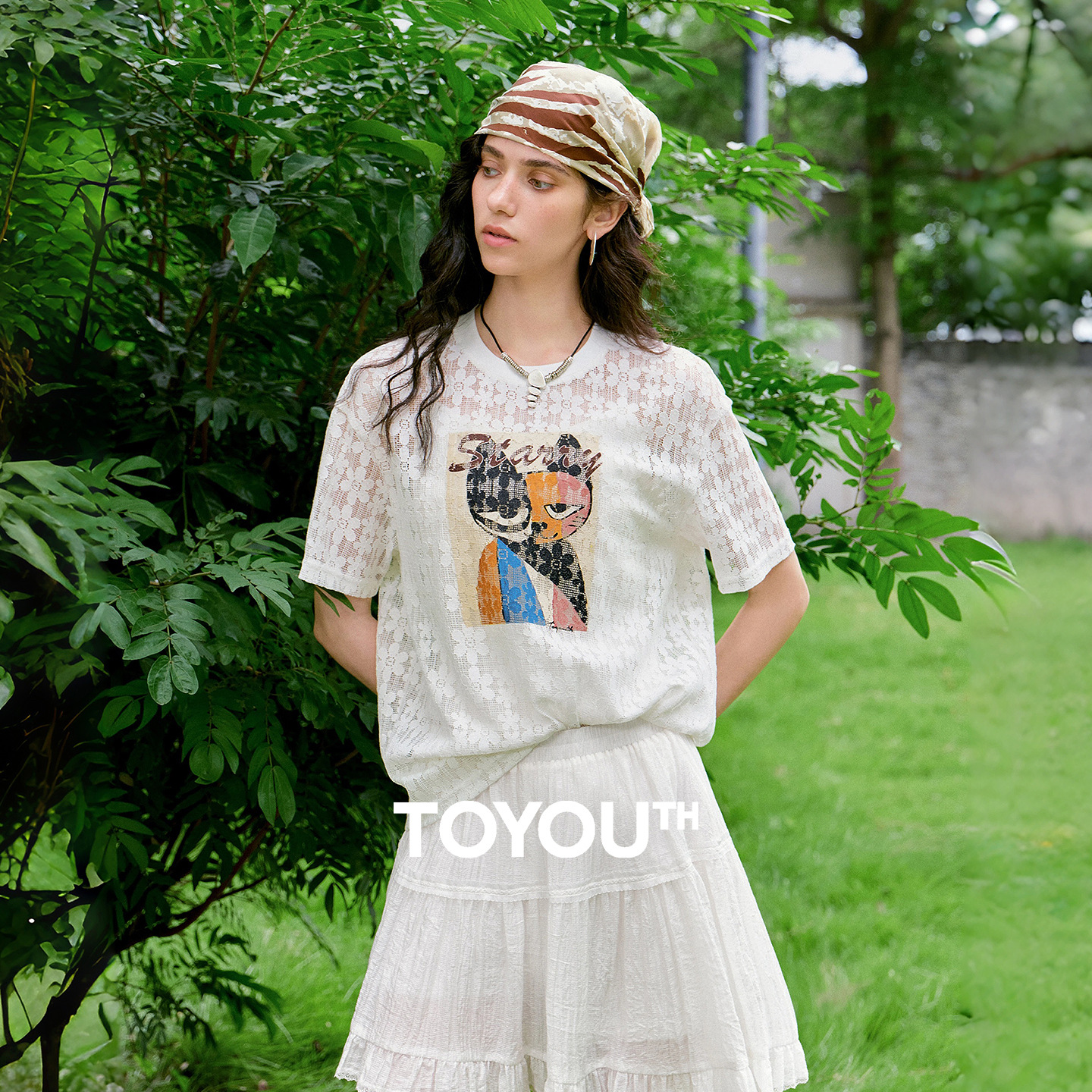 TOYOUTH Women T Shirt Summer 2 - Streetwear Brand Cat review and price