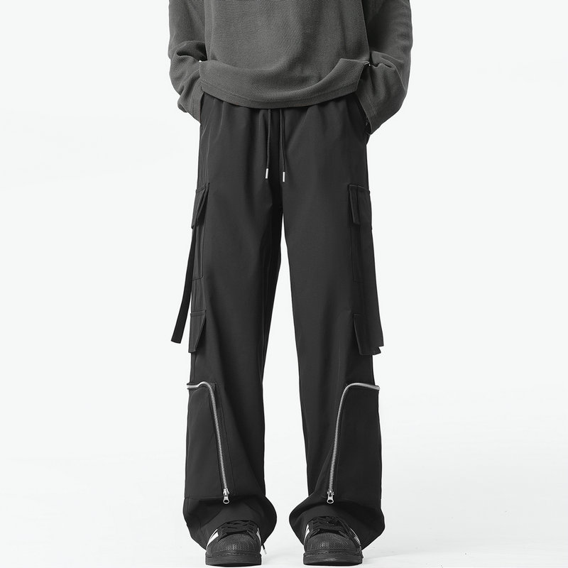 Fashion Men Cargo Pants Loose  - Streetwear Brand For Men review and price