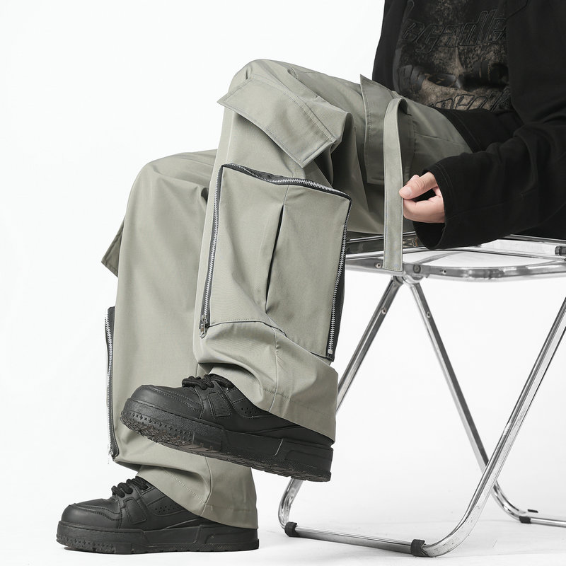 Fashion Men Cargo Pants Loose  - Streetwear Brand For Men review and price