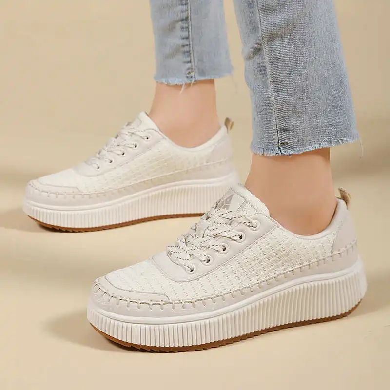 Brown Shoes Woman Flats Autumn - Streetwear Brand Expensive review and price