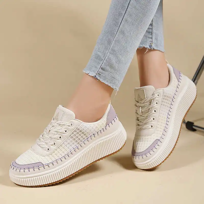 Brown Shoes Woman Flats Autumn - Streetwear Brand Expensive review and price