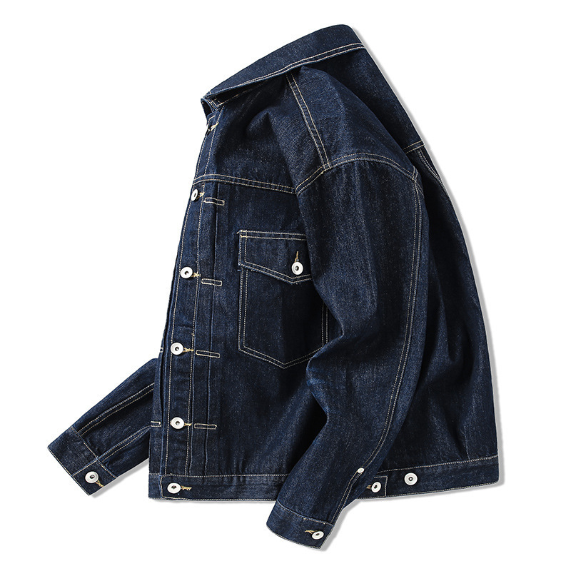 Tide Brand Dark Blue Denim Jac - Streetwear Brand For Men review and price