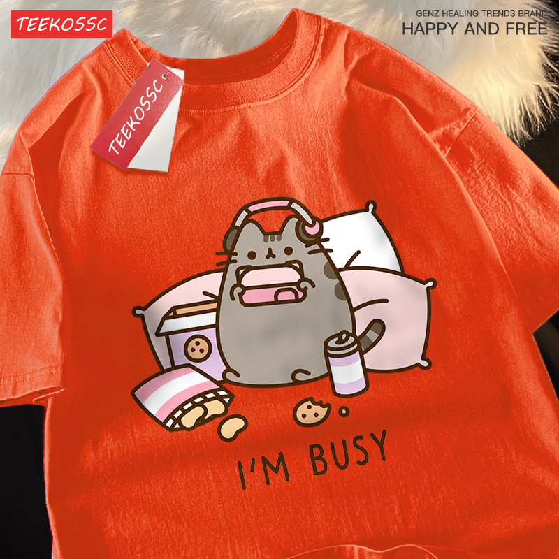 Sorry I'M Busy Cat Playing Gam - Streetwear Brand Cat review and price