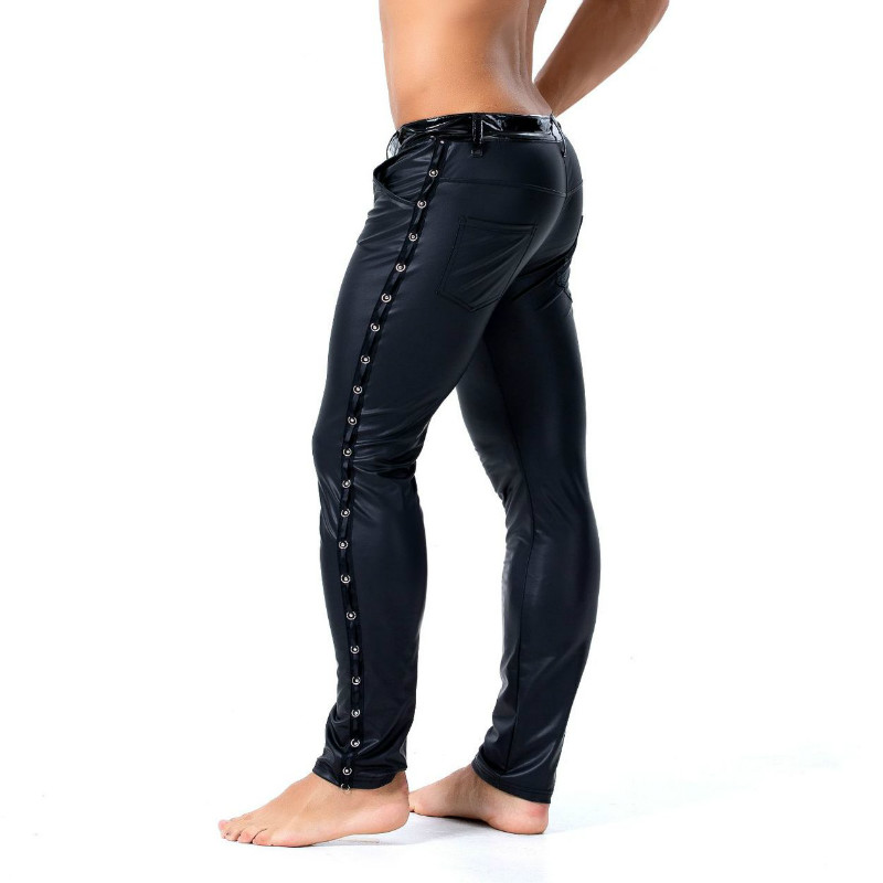 S-XXL Brand Men Leather Rivet  - Streetwear Brand For Men review and price
