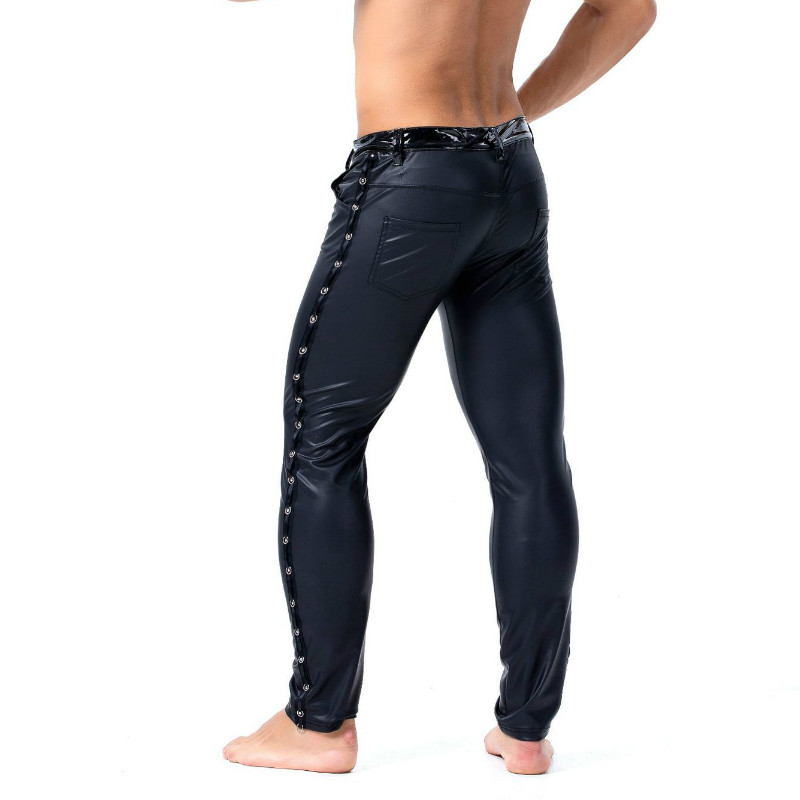 S-XXL Brand Men Leather Rivet  - Streetwear Brand For Men review and price