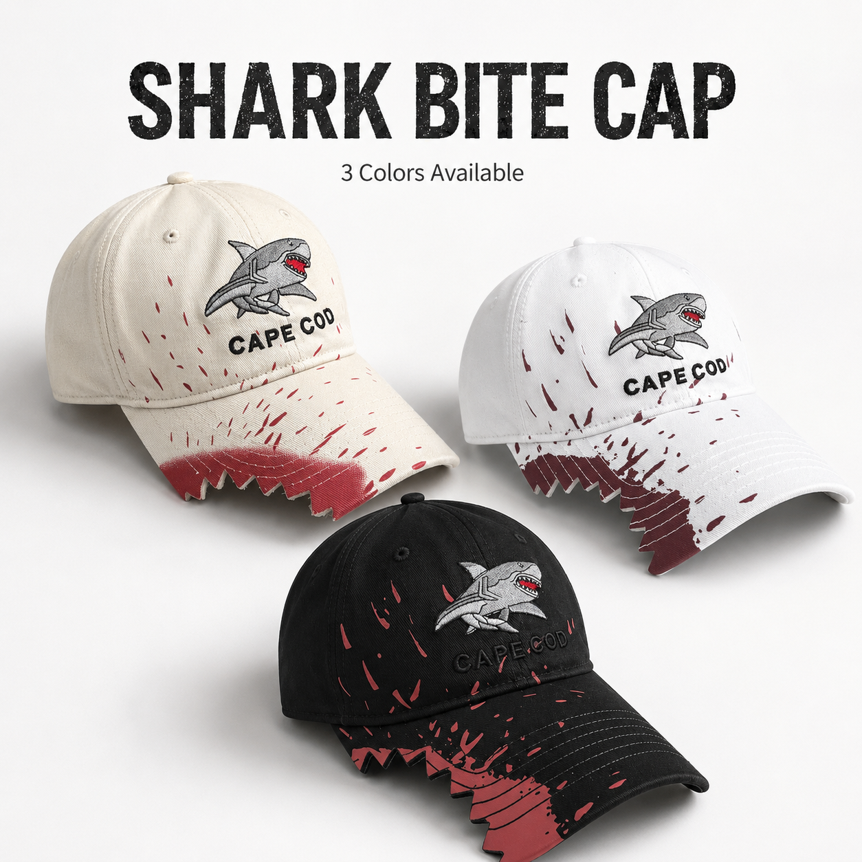 Streetwear Shark Embroidery Ba - Streetwear Brand Beanie review and price