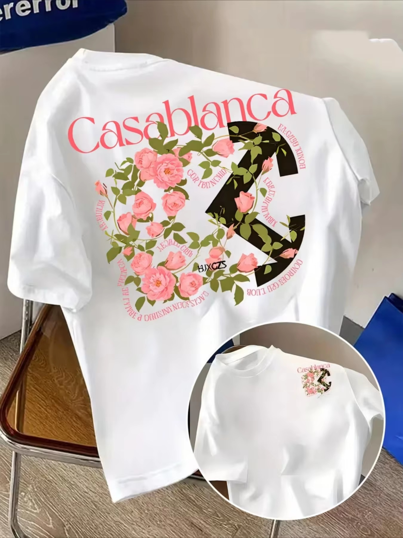 White Flower Arrow Trendy Stre - Streetwear Brand With Flowers review and price