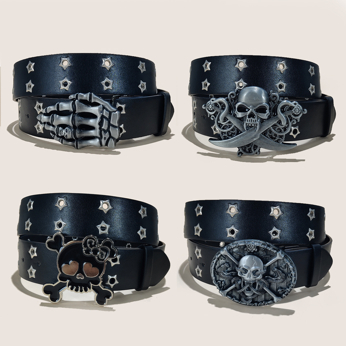 Gothic Men's Belts High-end Lu - Streetwear Brand Belts review and price