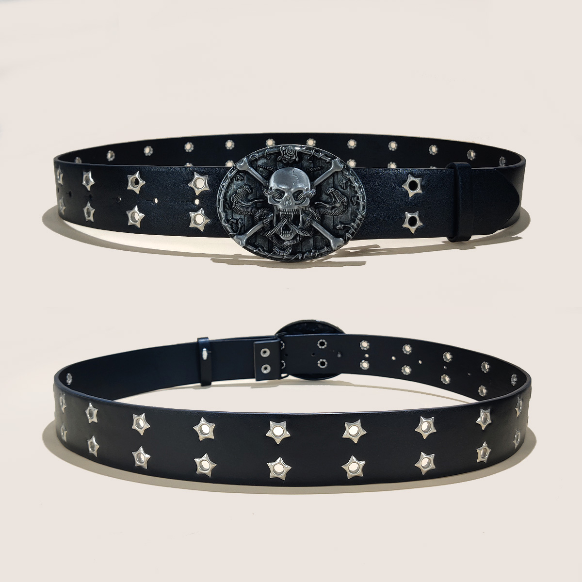 Gothic Men's Belts High-end Lu - Streetwear Brand Belts review and price