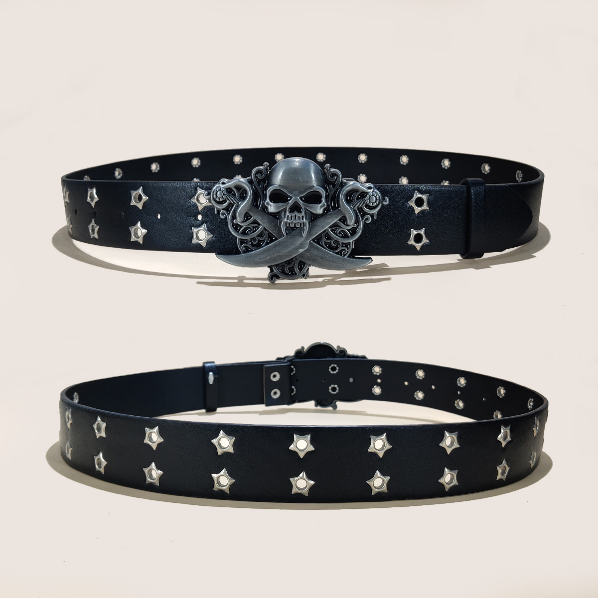 Gothic Men's Belts High-end Lu - Streetwear Brand Belts review and price