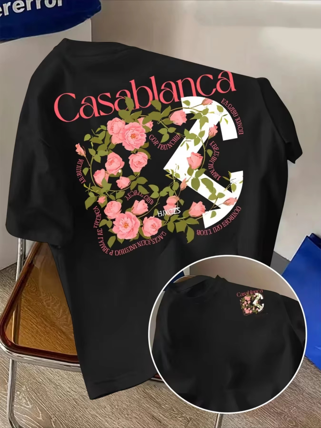 Black Flower Arrow Trendy Stre - Streetwear Brand With Flowers review and price