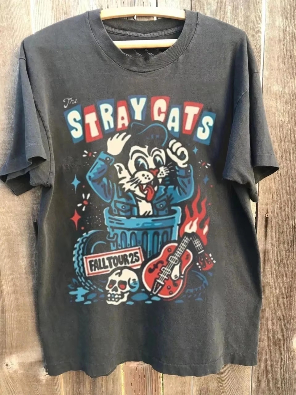 Stray Cats 2026 Tour Classic B - Streetwear Brand Cat review and price